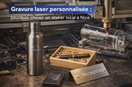 Atelier de gravure laser personnalisée à Nice – objets gravés sur mesure réalisés artisanalement