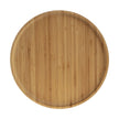 Assiette ronde bambou