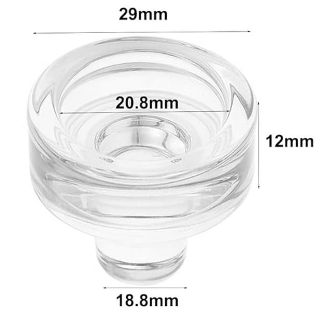 Bouchon en verre personnalisé gravé au laser pour bouteille – Grav’Azur Nice