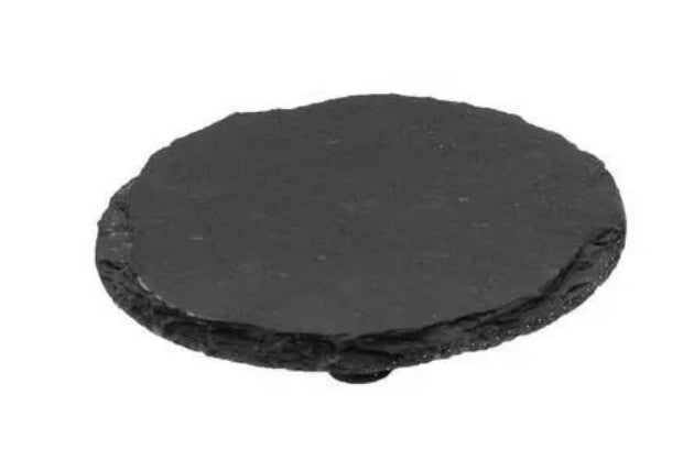 Dessous de verre ardoise rond
