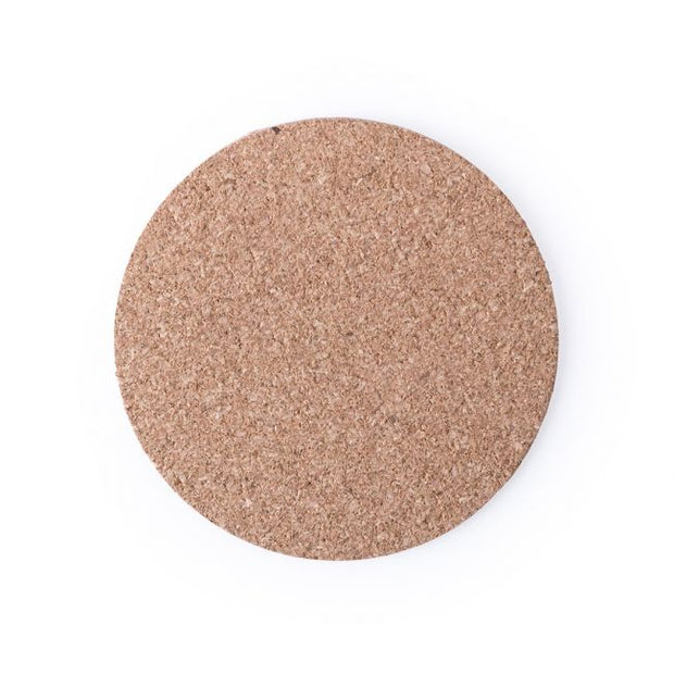 Dessous de verre liège rond