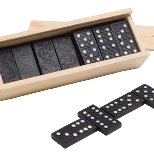 Jeu de dominos en bois personnalisable gravé au laser – Grav’Azur Nice