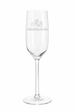 Verre à champagne personnalisé gravure laser - Grav'Azur