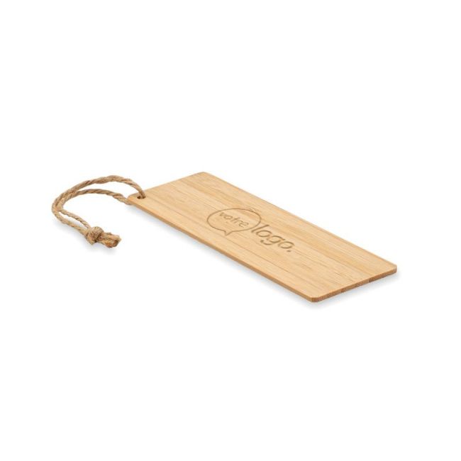 Marque-page bambou