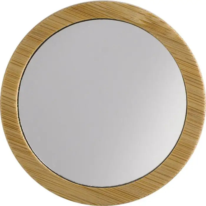 Miroir de poche bambou