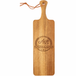 Planche à découper en bois personnalisée avec gravure laser – Planche de service avec poignée en bois pour cuisine et cadeau original