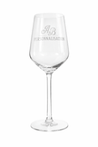 Verre à vin personnalisé gravure laser - Grav'Azur