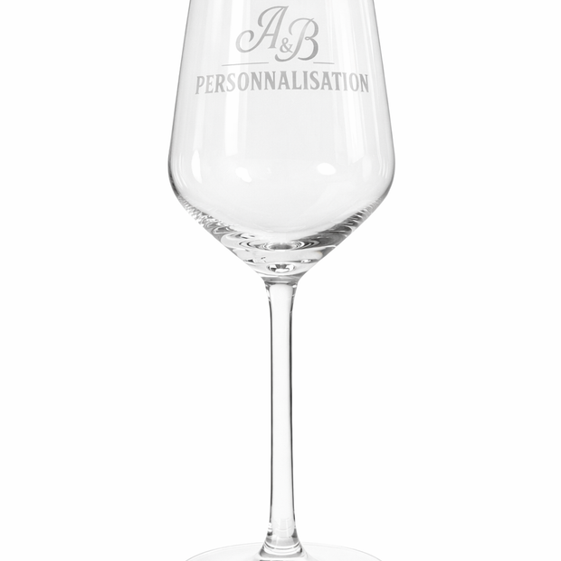 Verre à vin personnalisé gravure laser - Grav'Azur